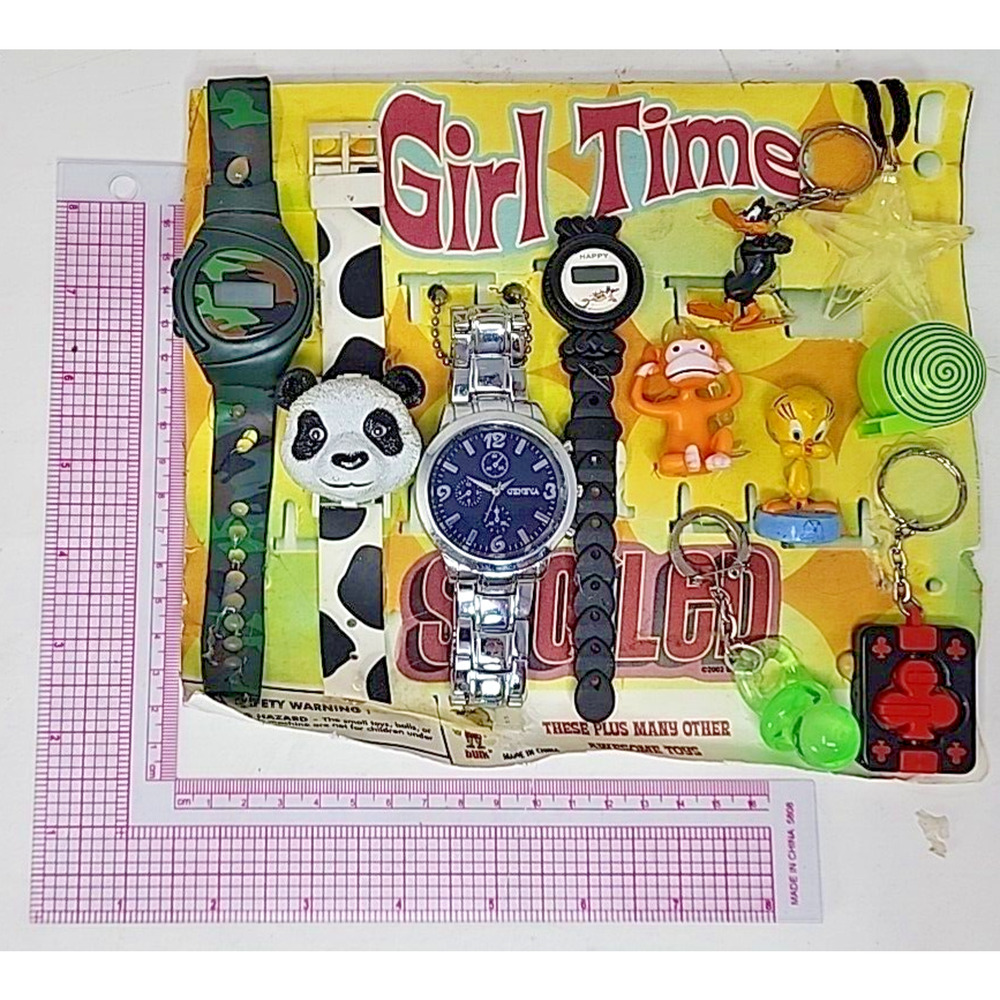 Vintage Vending Display Board Girl Time 0379